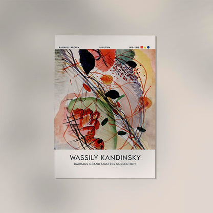 Aquarell Print by Wassily Kandinsky Exhibition Poster