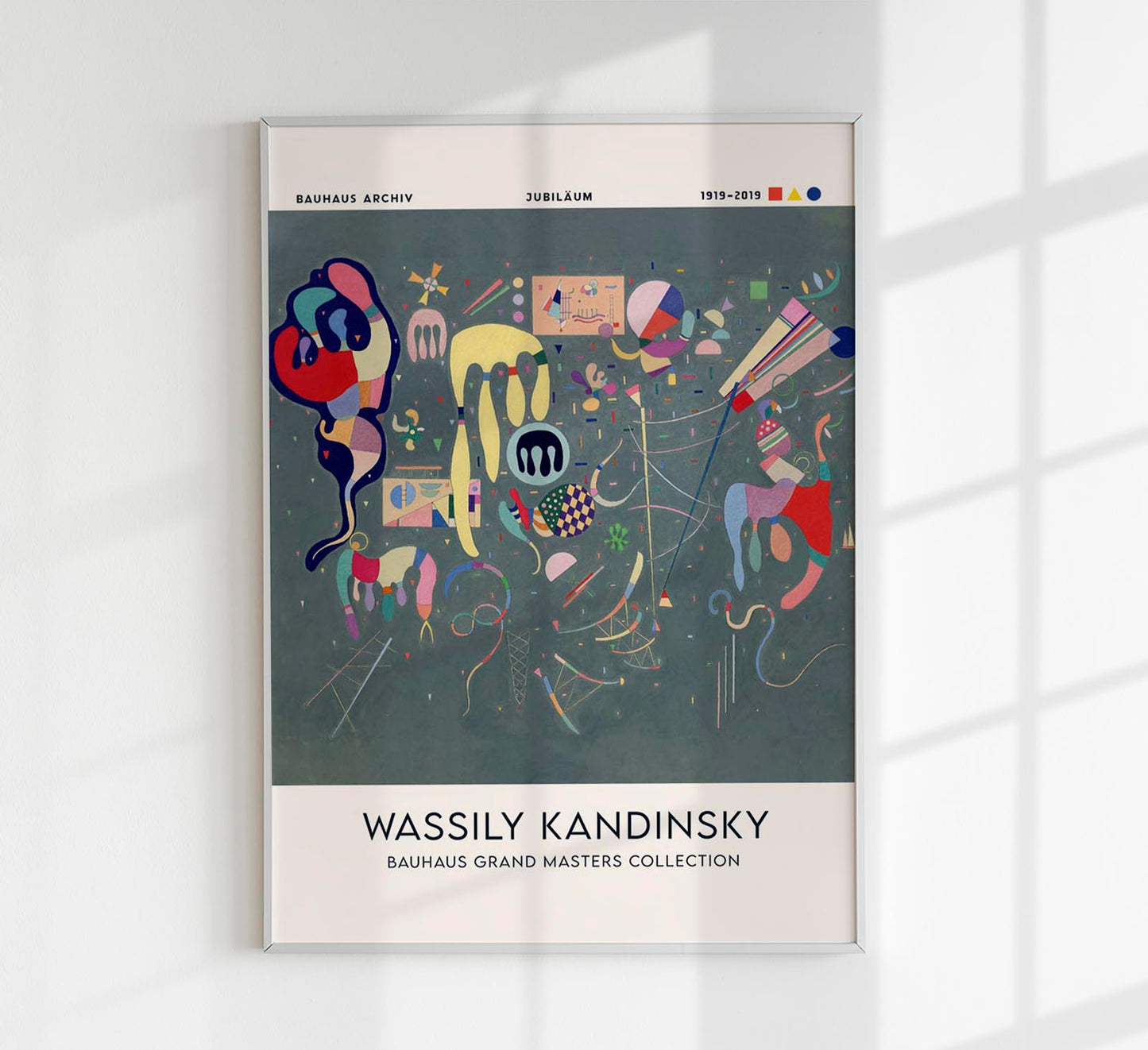 Actions Variees by Wassily Kandinsky Exhibition Poster