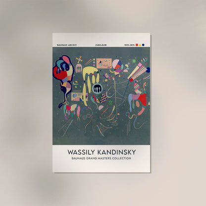 Actions Variees by Wassily Kandinsky Exhibition Poster