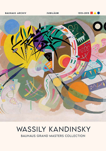 Dominant Curve by Wassily Kandinsky Exhibition Poster