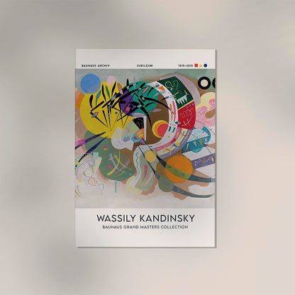 Dominant Curve by Wassily Kandinsky Exhibition Poster