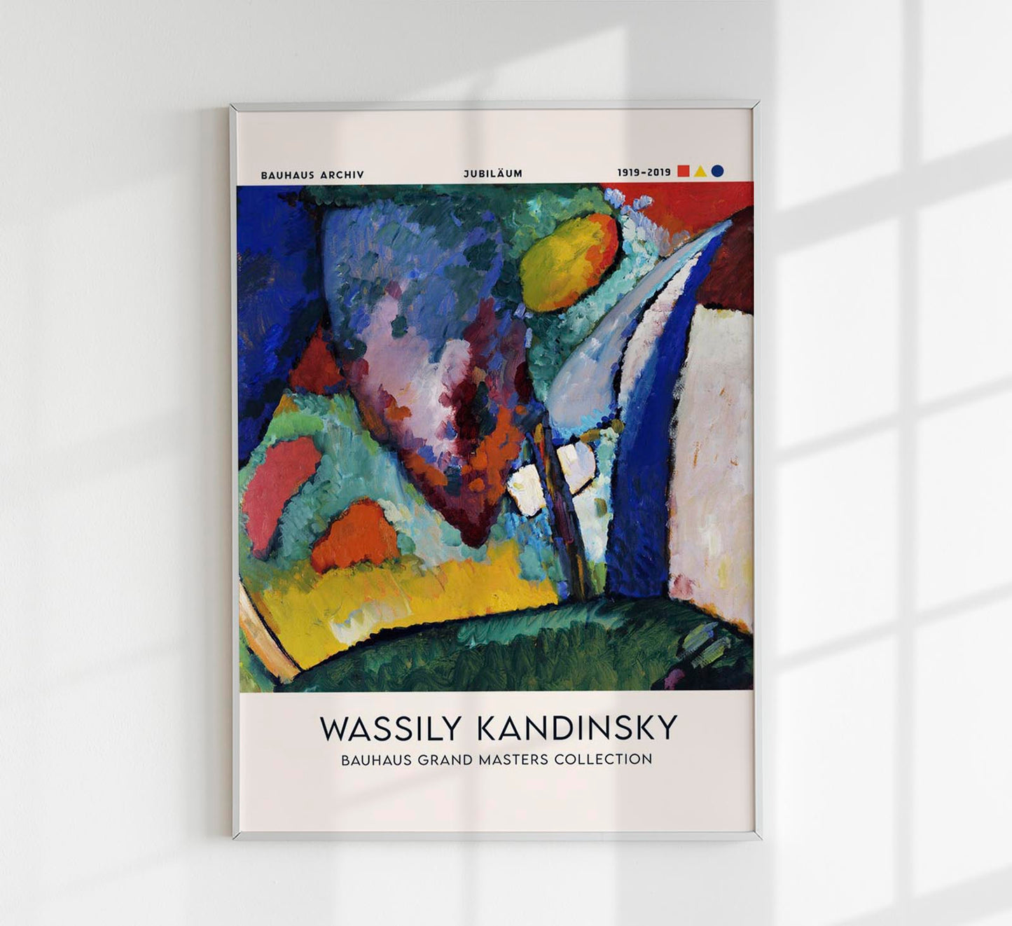 The Waterfall by Wassily Kandinsky Exhibition Poster