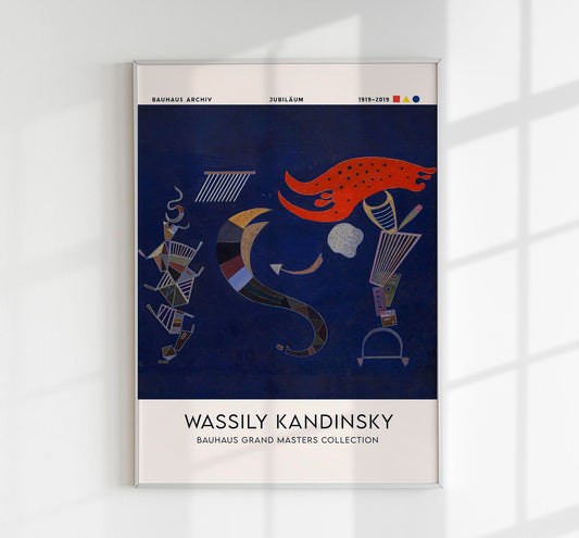 La flèche (1943) by Wassily Kandinsky Exhibition Poster