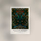 William Morris Tulip Art Exhibition Poster