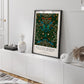 William Morris Tulip Art Exhibition Poster