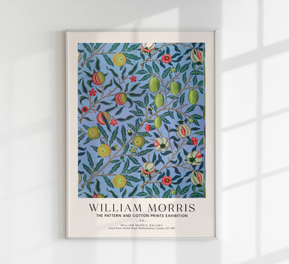 William Morris Pomegranate Art Exhibition Poster