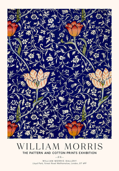 William Morris Medway Pattern Art Exhibition Poster