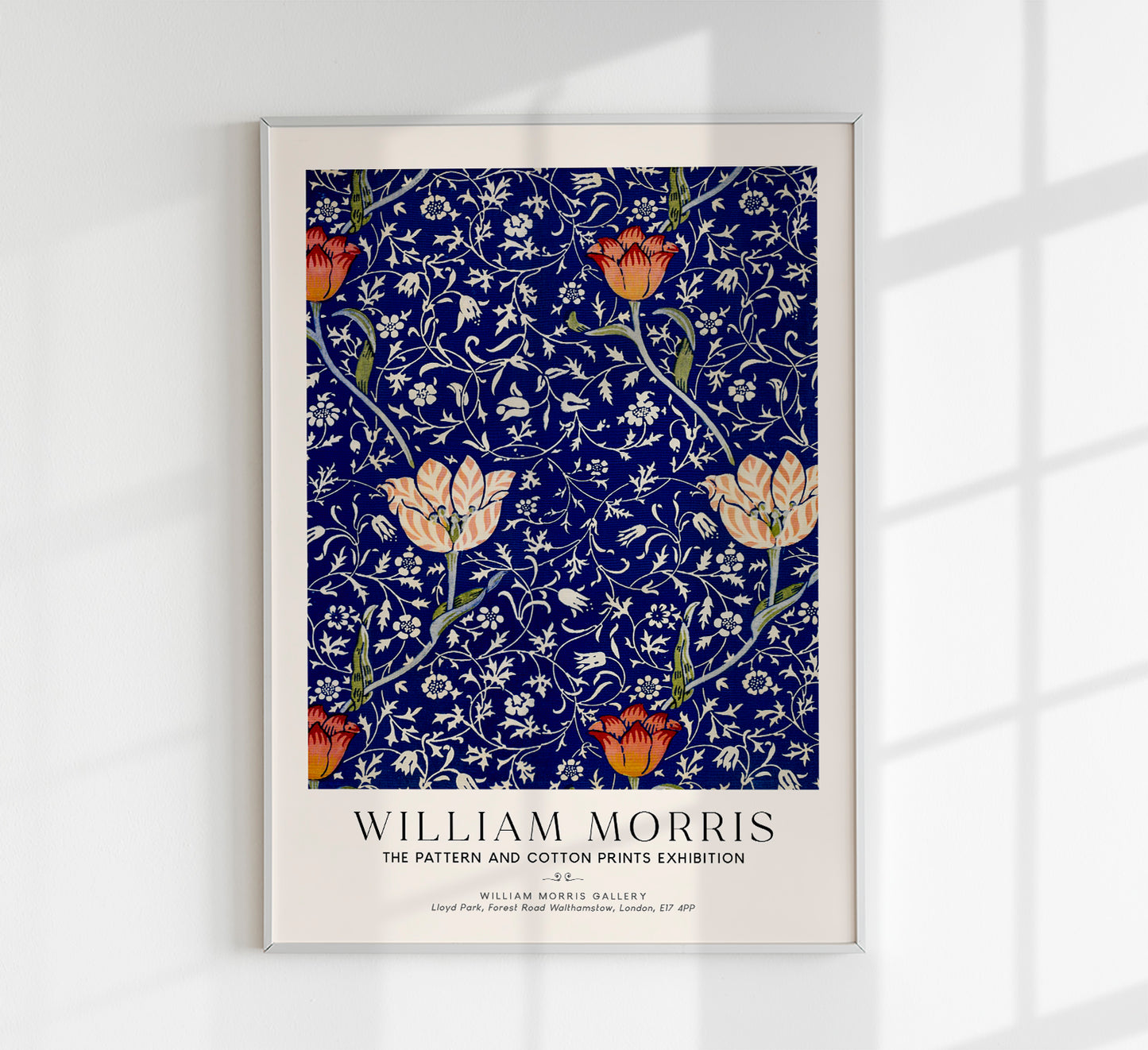 William Morris Medway Pattern Art Exhibition Poster