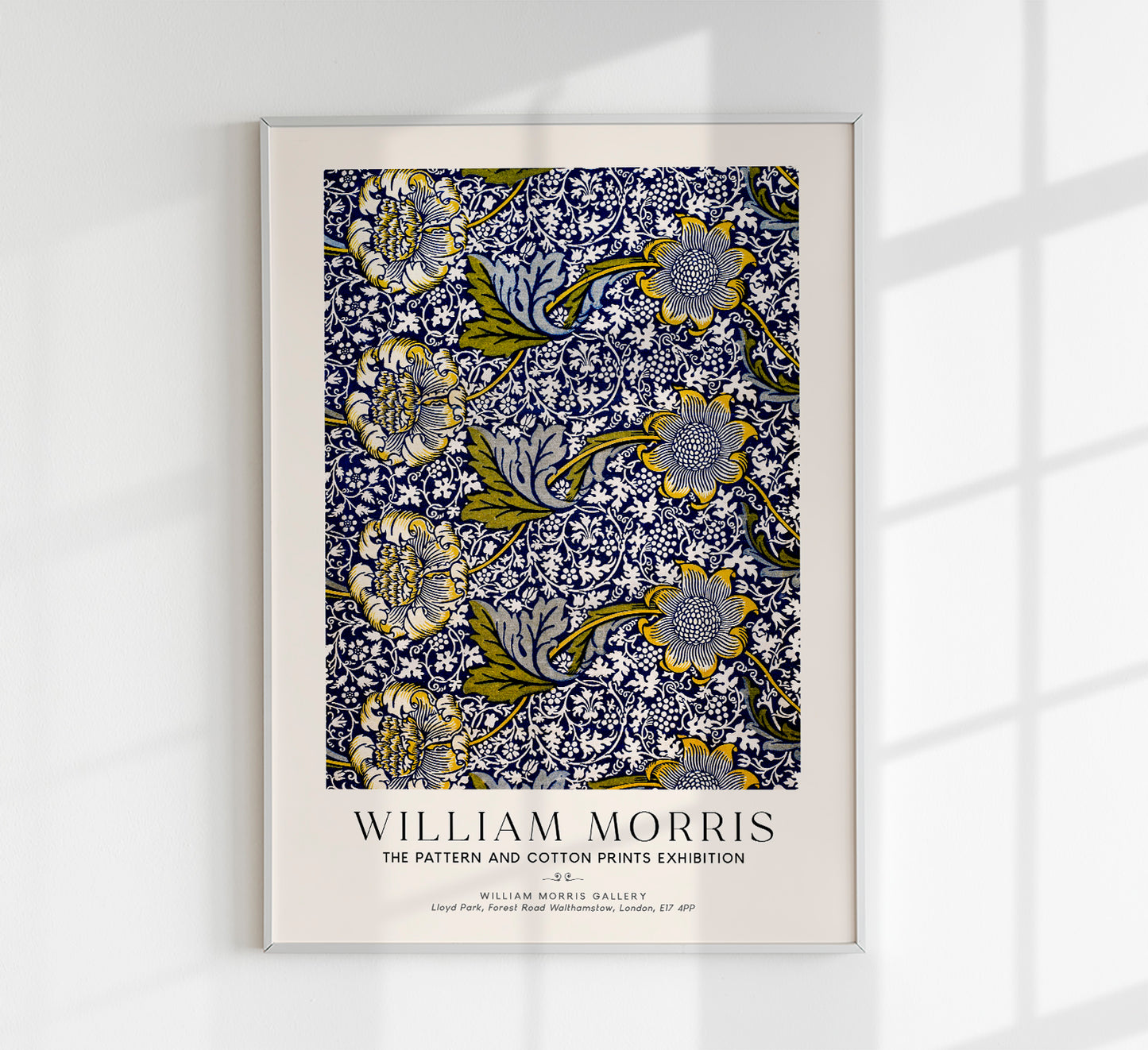 William Morris Kennet Art Exhibition Poster