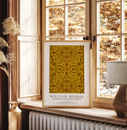 William Morris Vine Pattern II Art Exhibition Poster