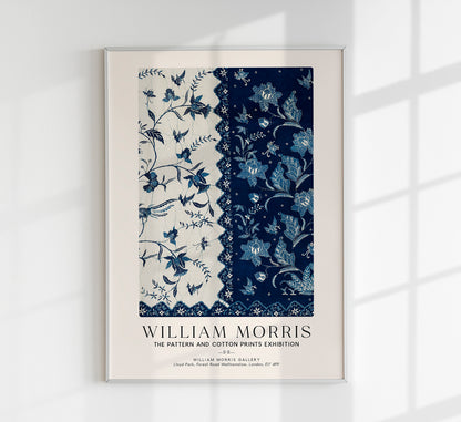 William Morris Indonesian Sarong Art Exhibition Poster