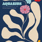 Aquarius Zodiac Sign Poster