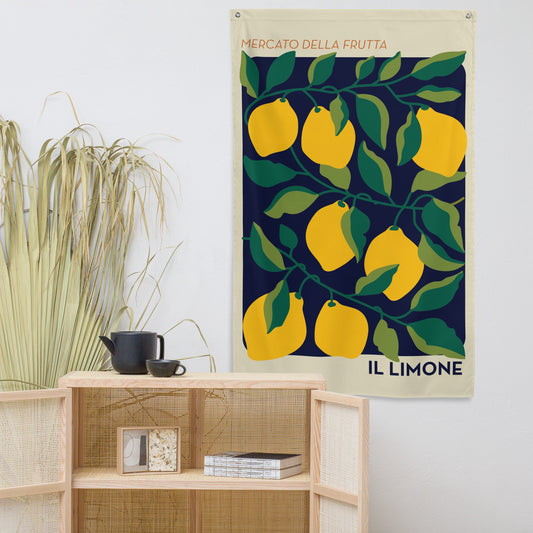 Il Limone Fruit Market Flag