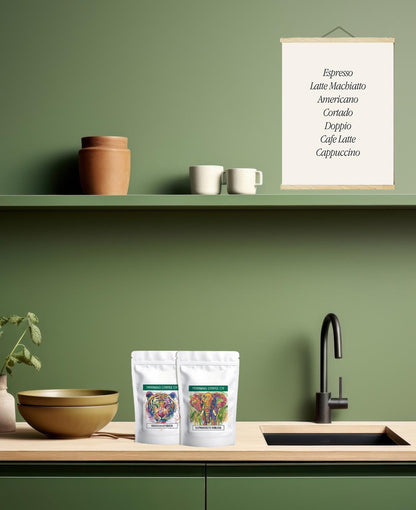 Bilder & Breakfast Gift Set - A3 Canvas Print & Special Coffee by Morning Coffee Co