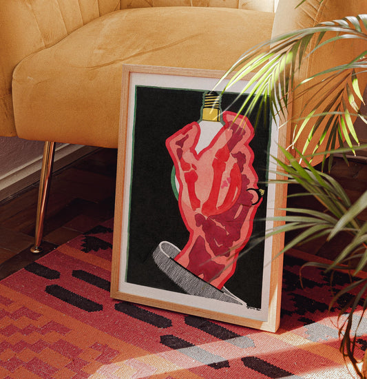 Advertisement for Lamps by Reijer Stolk