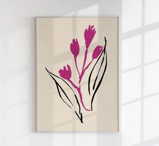 Magenta and Black lines