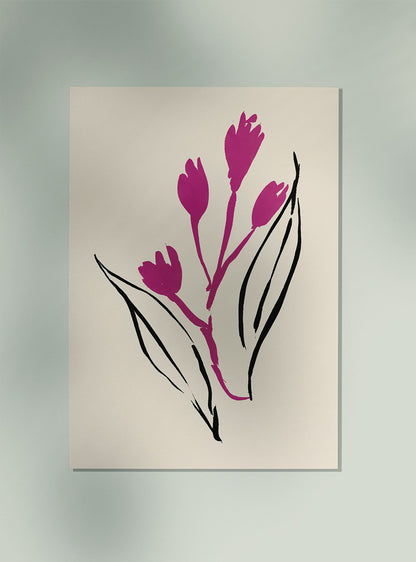 Magenta and Black lines