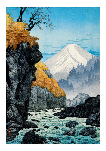 Foot of Mount Ashitaka by Hiroaki Takahashi Poster