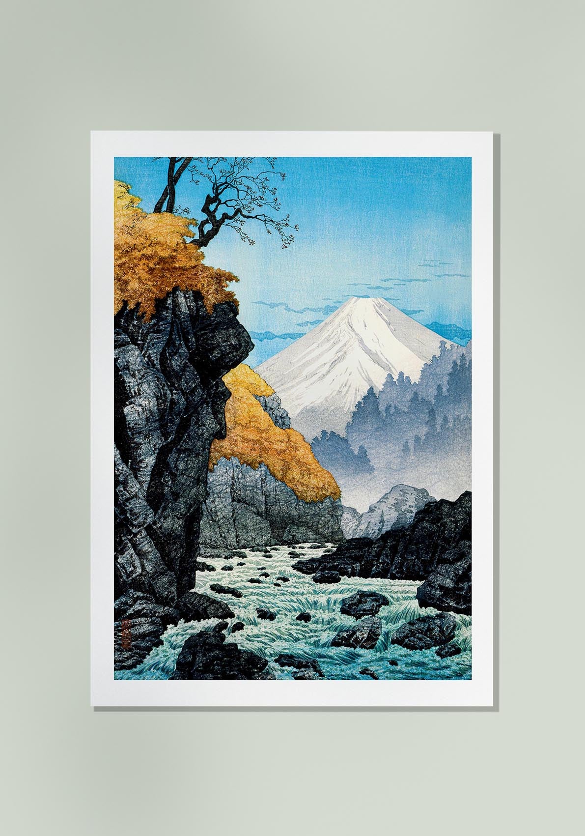 Foot of Mount Ashitaka by Hiroaki Takahashi Poster