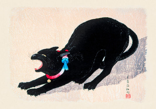 Black Cat by Hiroaki Takahashi Poster