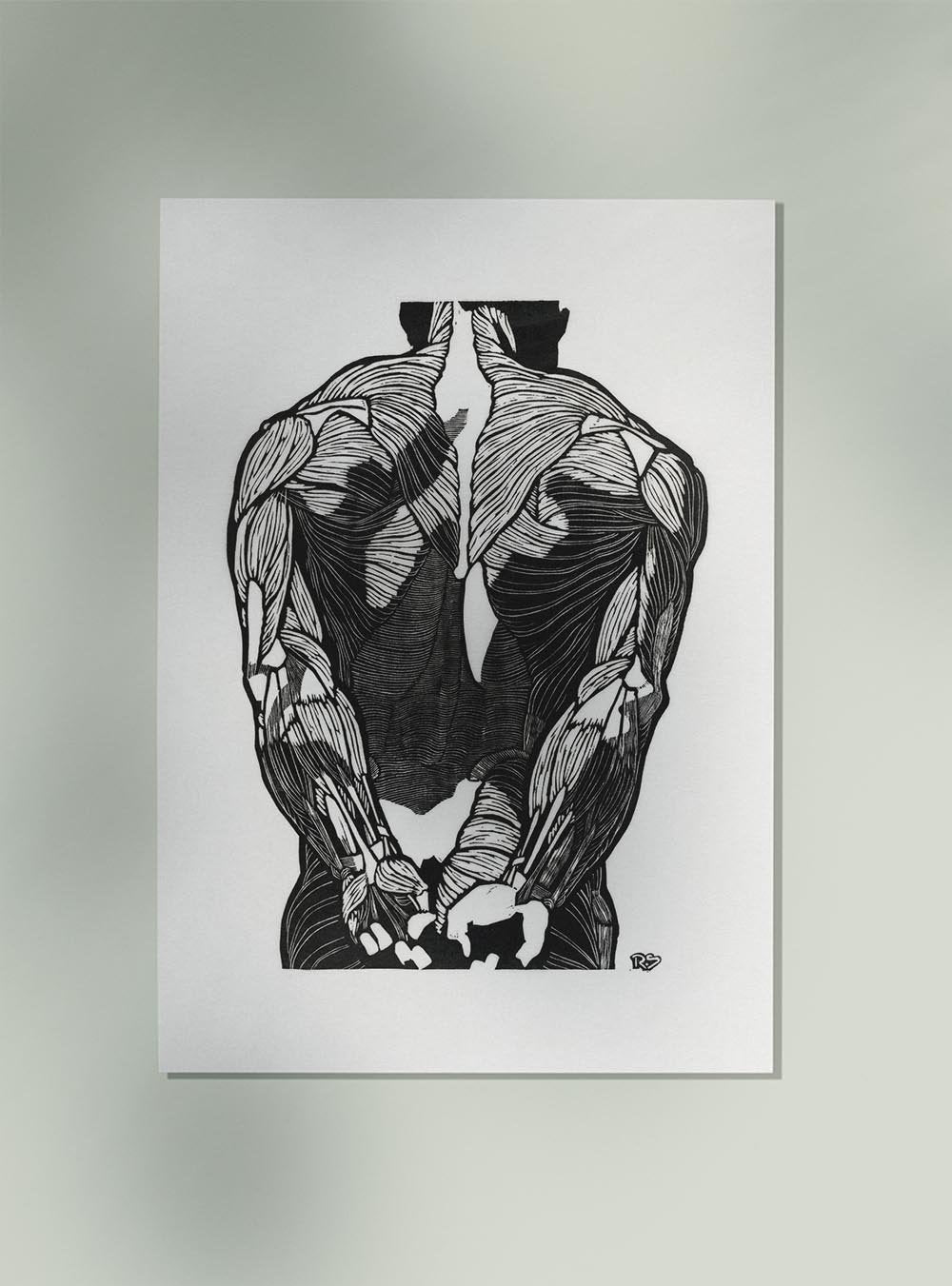 Anatomical Study Nr 3 by Reijer Stolk