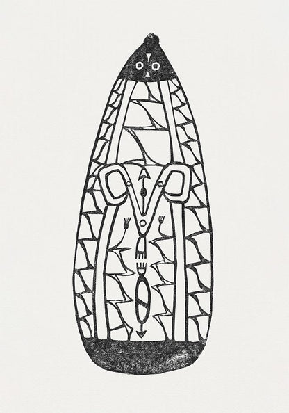 Schild (Sign) Black by Reijer Stolk Art Poster