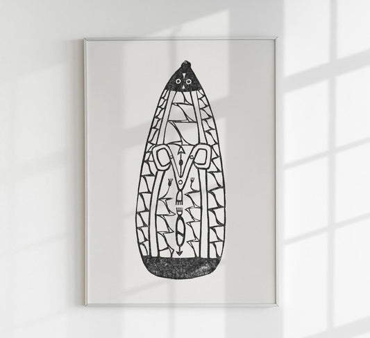 Schild (Sign) Black by Reijer Stolk Art Poster