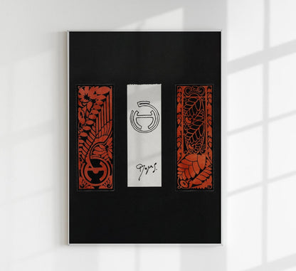 Decorative Panel Design by Reijer Stolk Art Poster